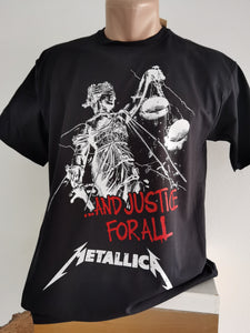 METALLICA AND JUSTICE FOR ALL MAJICA