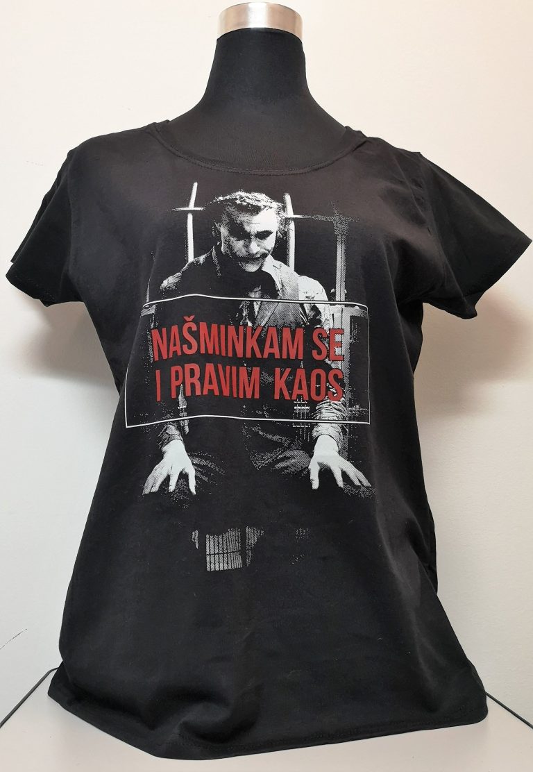 NASMINKAM SE I PRAVIM KAOS MAJICA