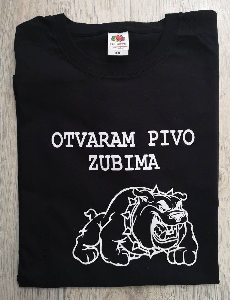 OTVARAM PIVO ZUBIMA MAJICA