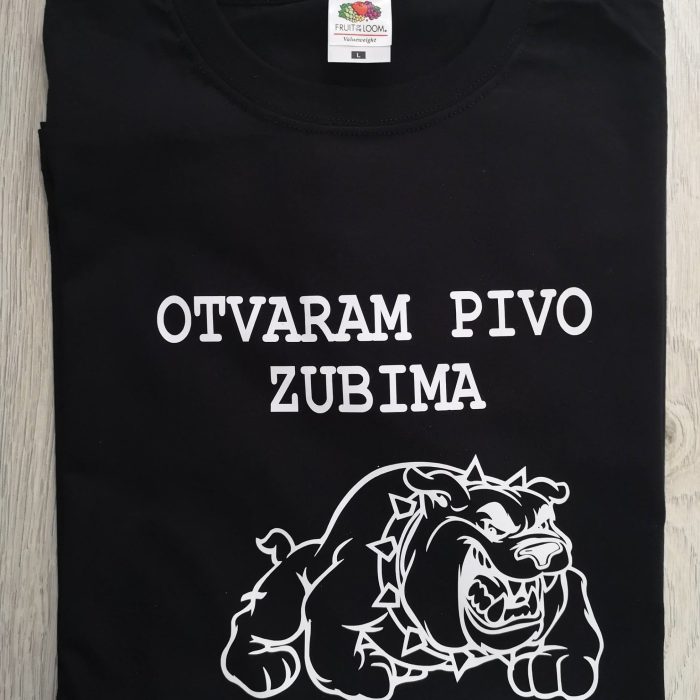 OTVARAM PIVO ZUBIMA MAJICA