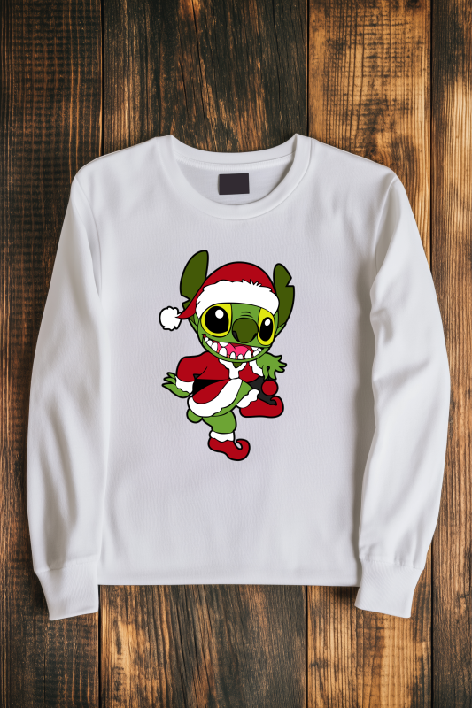 MAAJICA bijela stich grinch